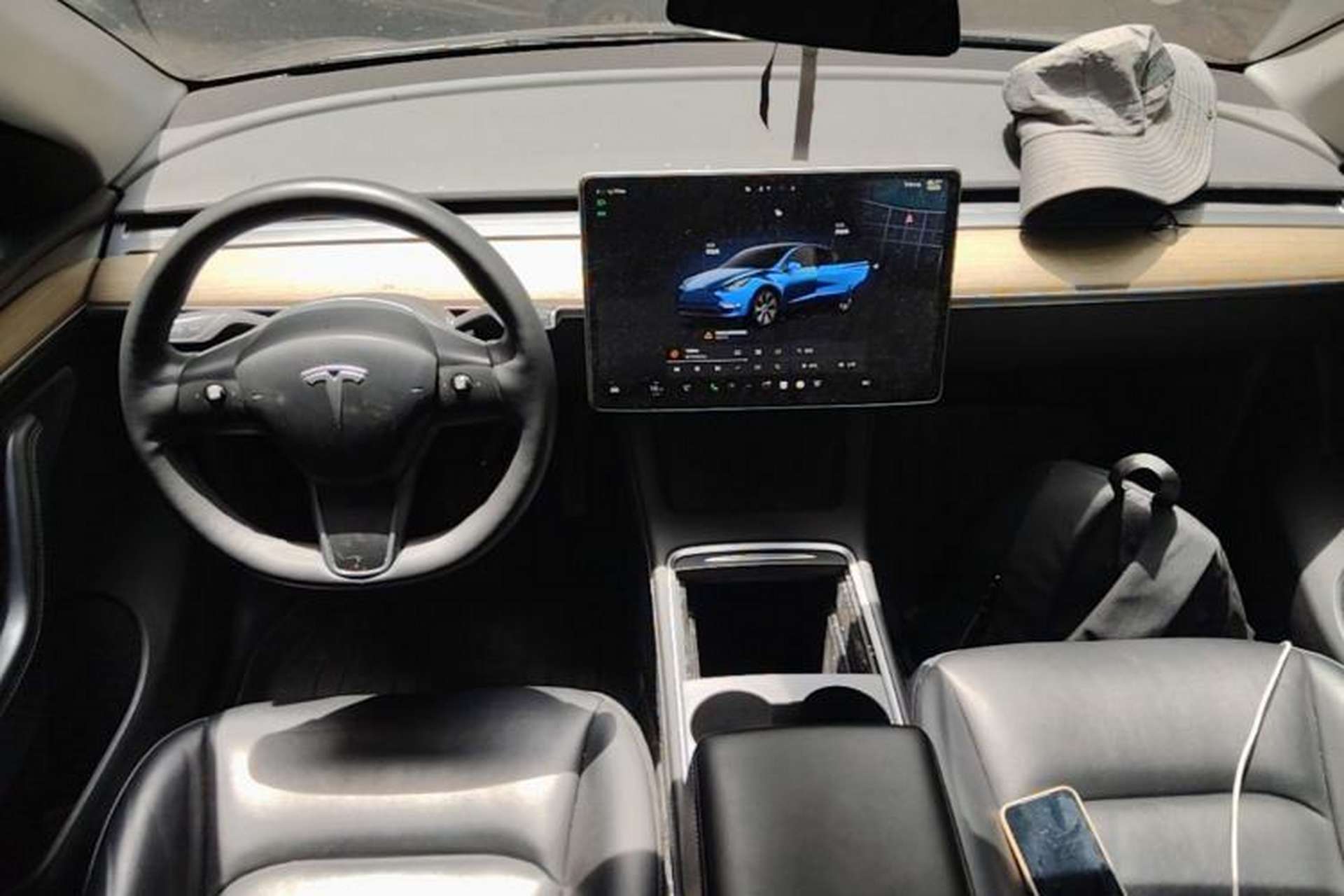 Used Tesla Model Y 2022 Revised Version Rear-Wheel Drive Center Console