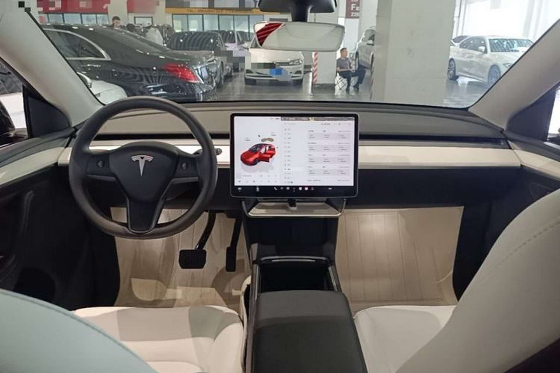 Used Tesla Model Y 2022 Revised Version Rear-Wheel Drive Center Console