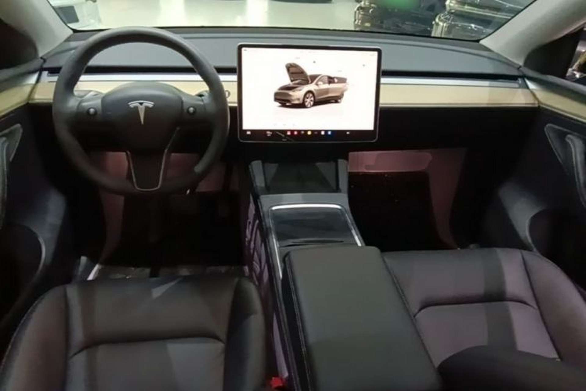 Used Tesla Model Y 2022 Revised Version Rear-Wheel Drive Center Console