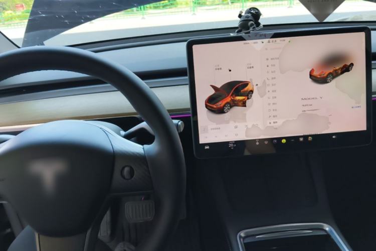 Used Tesla Model Y 2022 Revised Version Rear-Wheel Drive Center Console