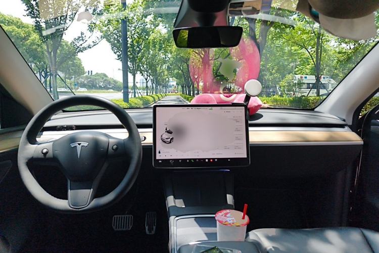 Used Tesla Model Y 2022 Rear-Wheel-Drive Version Center Console