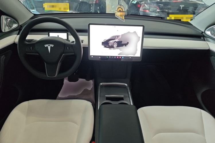 Used Tesla Model Y 2022 Revised Version Long-Range All-Wheel Drive Center Console