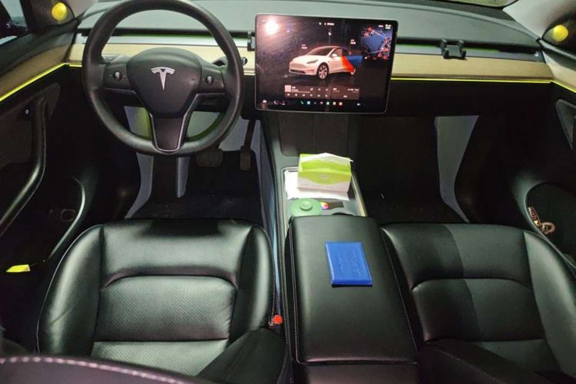 Used Tesla Model Y 2022 Revised Version Rear-Wheel Drive Center Console