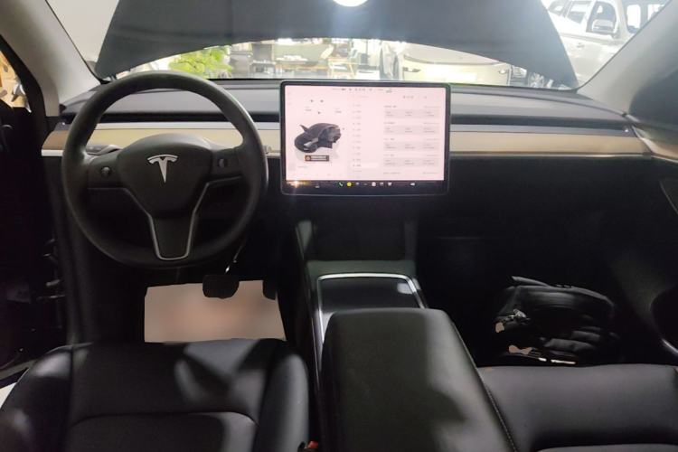 Used Tesla Model Y 2022 Long-Range All-Wheel-Drive Version Center Console
