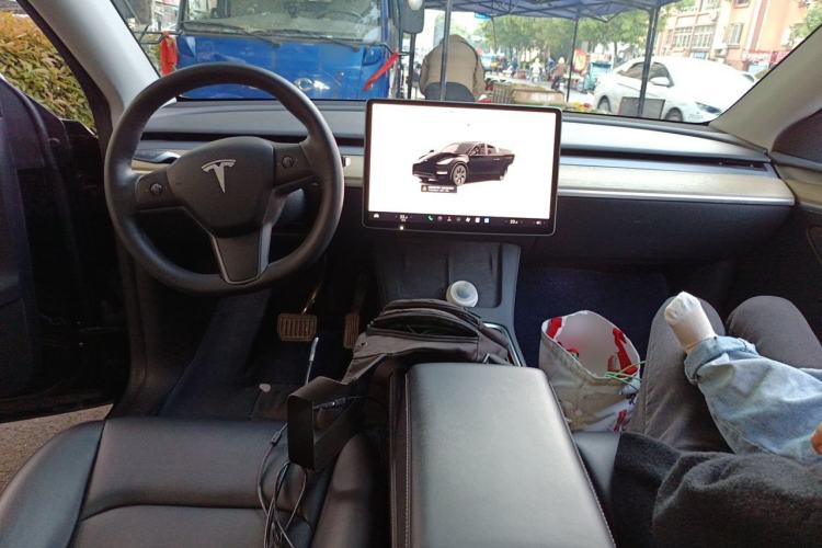 Used Tesla Model Y 2022 Revised Version Rear-Wheel Drive Center Console