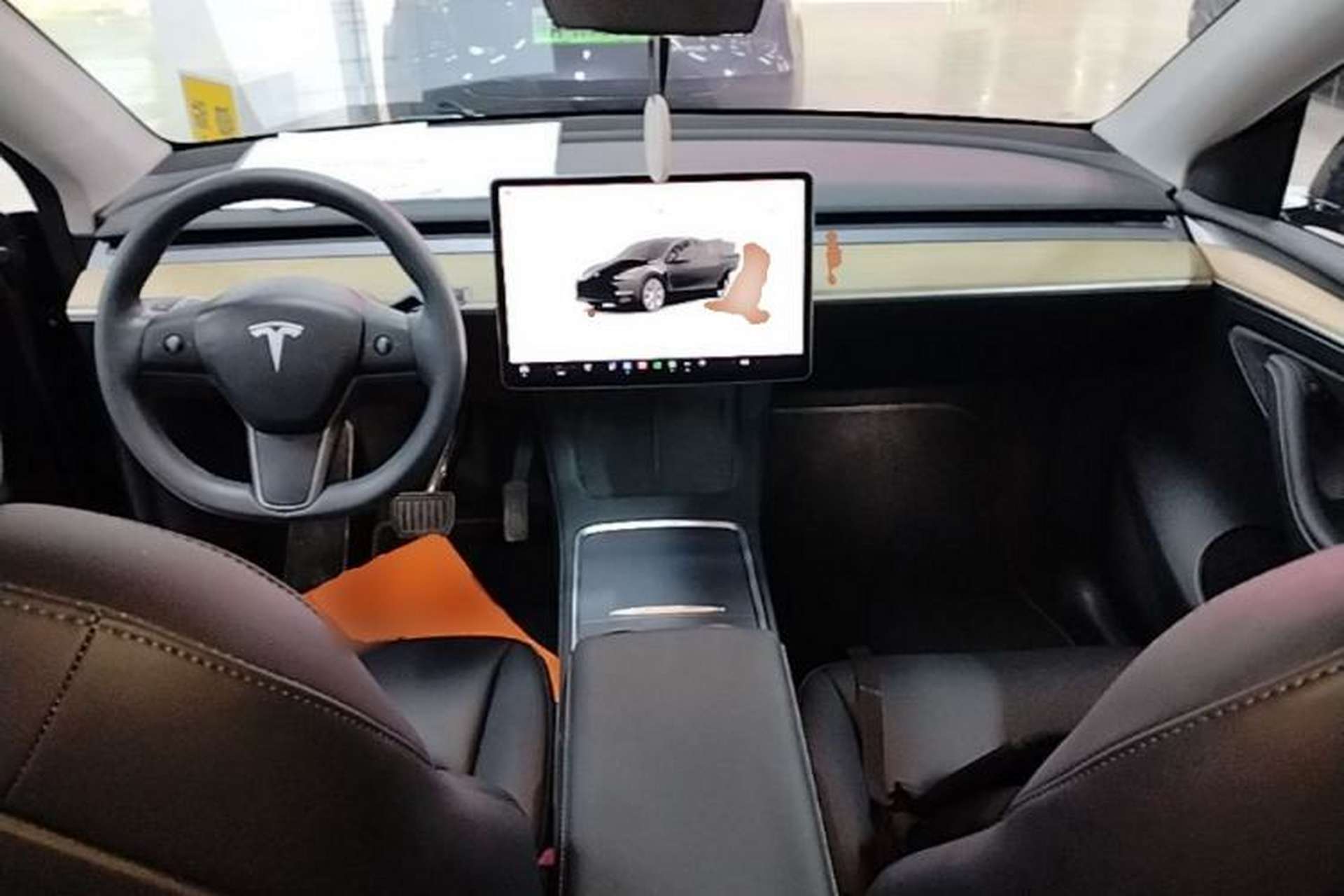 Used Tesla Model Y 2022 Revised Version Rear-Wheel Drive Center Console