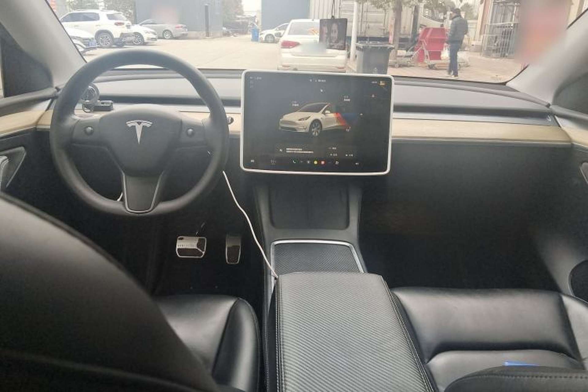 Used Tesla Model Y 2022 Revised Version Rear-Wheel Drive Center Console