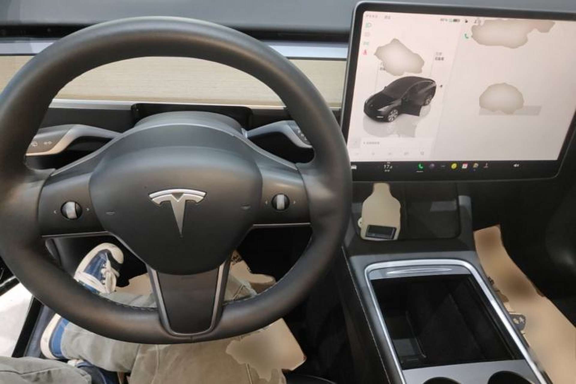 Used Tesla Model Y 2022 Revised Version Rear-Wheel Drive Center Console