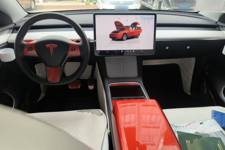 Used Tesla Model Y 2022 Revised Version Rear-Wheel Drive Center Console