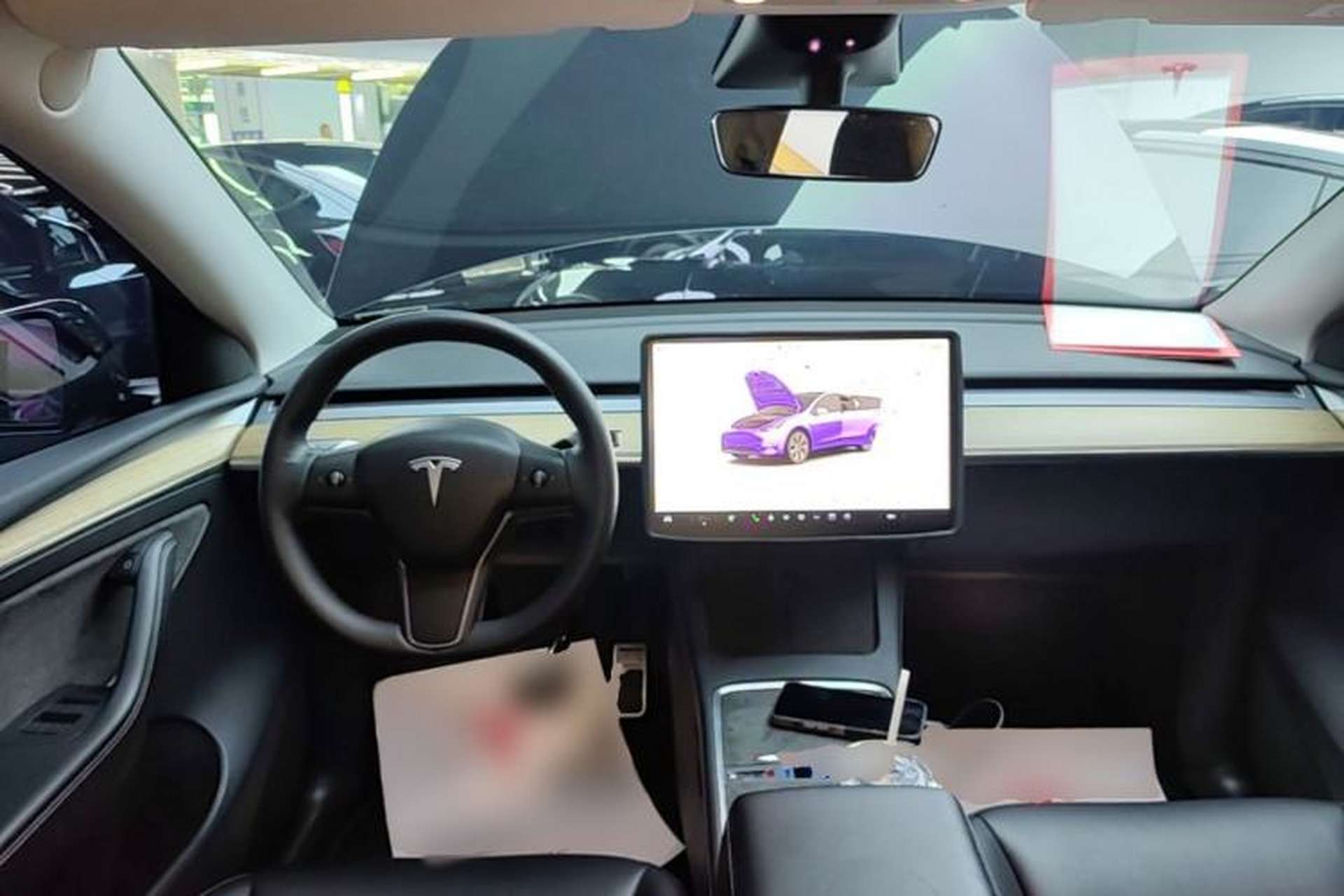 Used Tesla Model Y 2022 Revised Version Rear-Wheel Drive Center Console