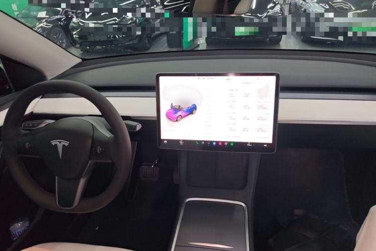 Used Tesla Model Y 2022 Revised Version Long-Range All-Wheel Drive Center Console