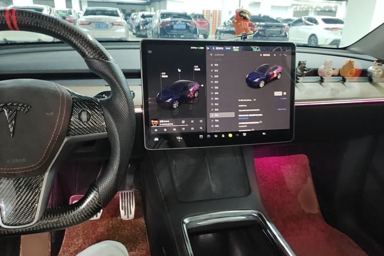 Used Tesla Model Y 2022 Revised Version Rear-Wheel Drive Center Console