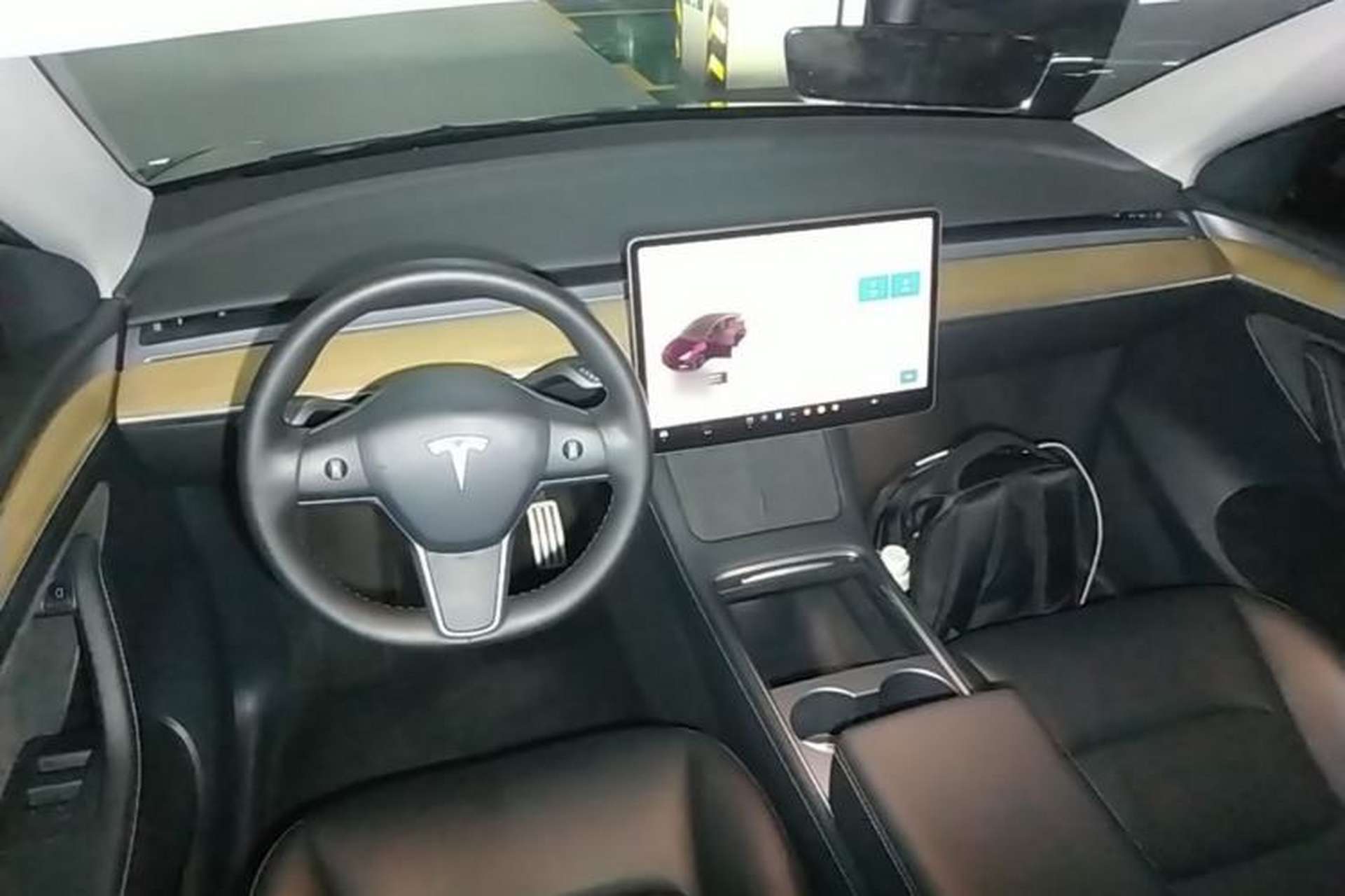 Used Tesla Model Y 2022 Performance High-Performance All-Wheel-Drive Version Center Console
