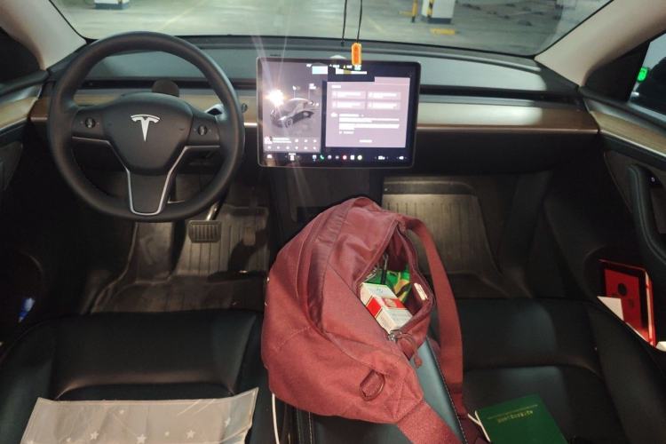 Used Tesla Model Y 2022 Rear-Wheel-Drive Version Center Console
