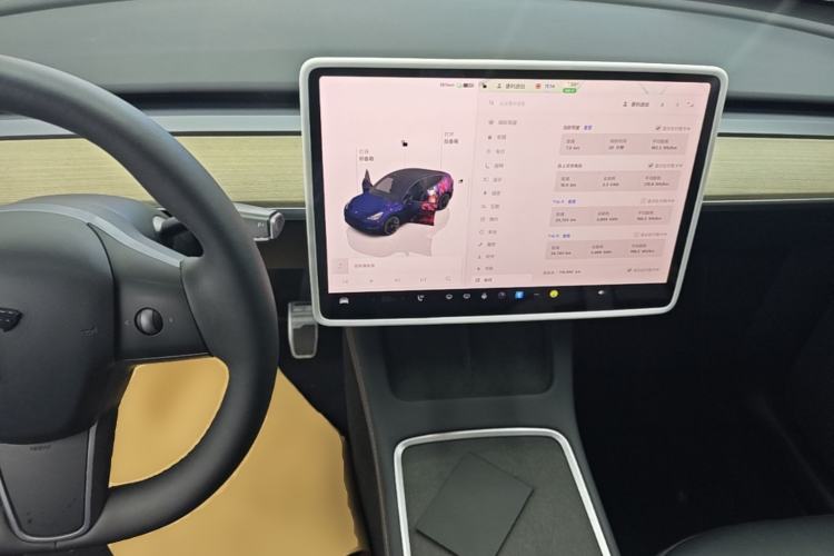 Used Tesla Model Y 2022 Revised Version Rear-Wheel Drive Center Console