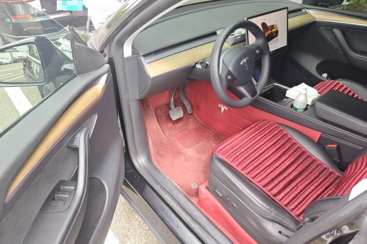 Used Tesla Model Y 2022 Revised Version Long-Range All-Wheel Drive Driver Seat
