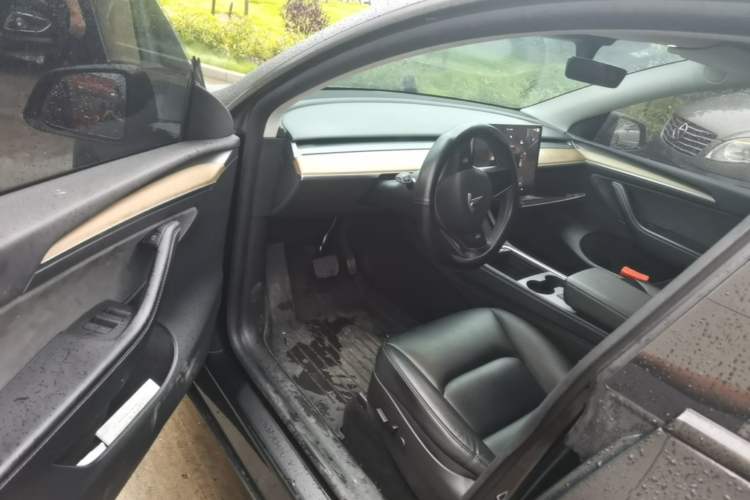 Used Tesla Model Y 2022 Long-Range All-Wheel-Drive Version Driver Seat
