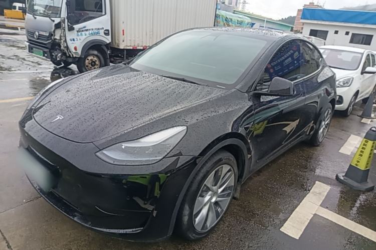 Used Tesla Model Y 2022 Revised Version Rear-Wheel Drive Guazi used car, China used car export, Used car for sale, Used Tesla cars, Cheapest cars for sale, Electric vehicle, New energy car