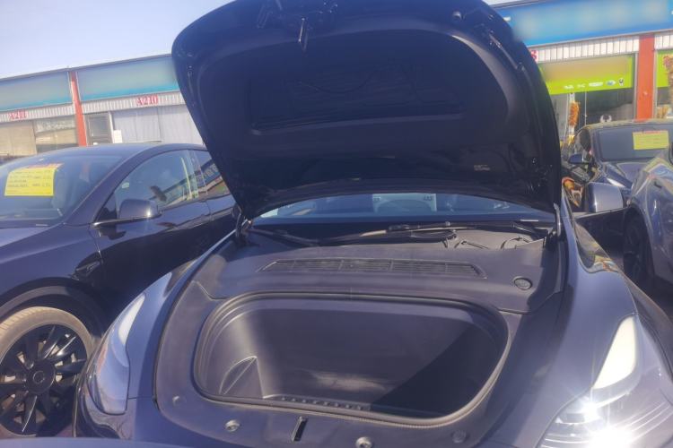 Used Tesla Model Y 2022 Revised Version Long-Range All-Wheel Drive Engine Bay