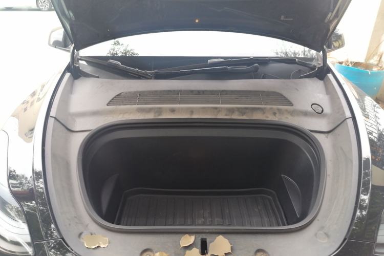 Used Tesla Model Y 2022 Revised Version Rear-Wheel Drive Engine Bay