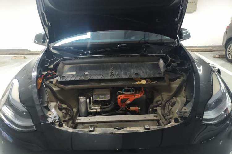 Used Tesla Model Y 2022 Revised Version Rear-Wheel Drive Engine Bay
