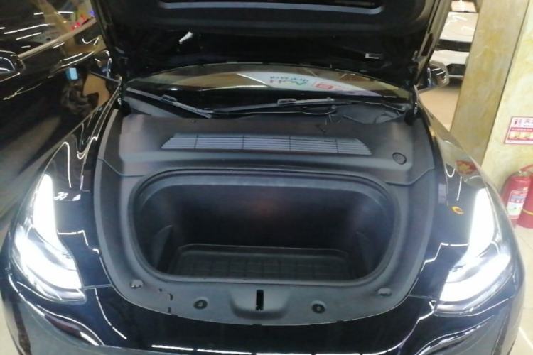 Used Tesla Model Y 2022 Revised Version Rear-Wheel Drive Engine Bay