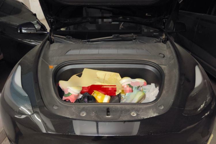 Used Tesla Model Y 2022 Rear-Wheel-Drive Version Engine Bay