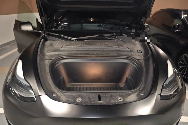 Used Tesla Model Y 2022 Revised Version Long-Range All-Wheel Drive Engine Bay