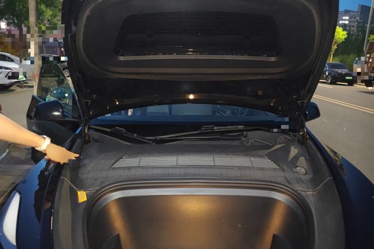 Used Tesla Model Y 2022 Revised Version Rear-Wheel Drive Engine Bay