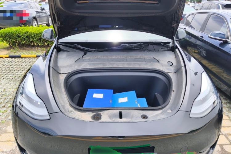 Used Tesla Model Y 2022 Revised Version Rear-Wheel Drive Engine Bay