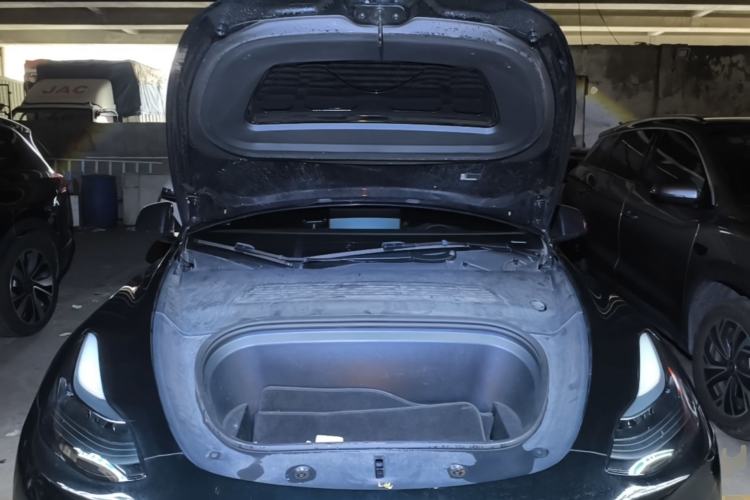 Used Tesla Model Y 2022 Revised Version Rear-Wheel Drive Engine Bay