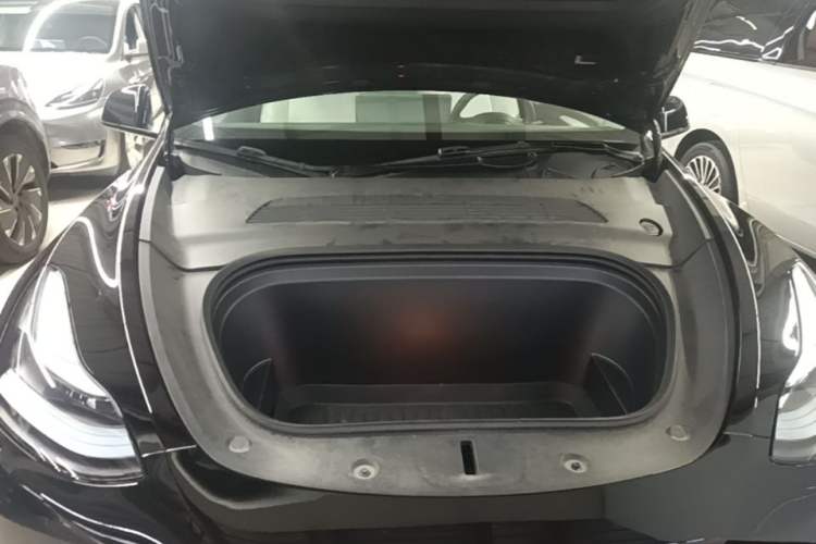 Used Tesla Model Y 2022 Revised Version Rear-Wheel Drive Engine Bay