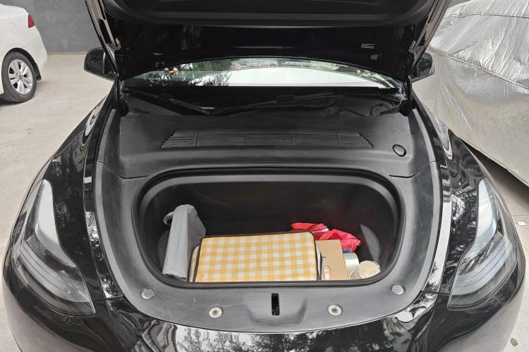 Used Tesla Model Y 2022 Long-Range All-Wheel-Drive Version Engine Bay