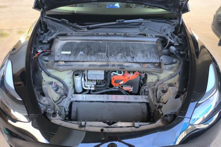 Used Tesla Model Y 2022 Revised Version Rear-Wheel Drive Engine Bay