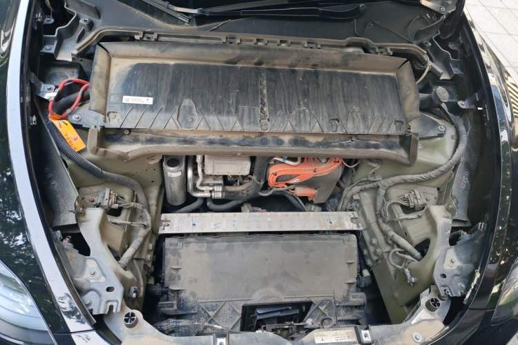 Used Tesla Model Y 2022 Revised Version Rear-Wheel Drive Engine Bay