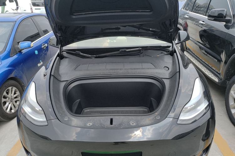 Used Tesla Model Y 2022 Revised Version Rear-Wheel Drive Engine Bay