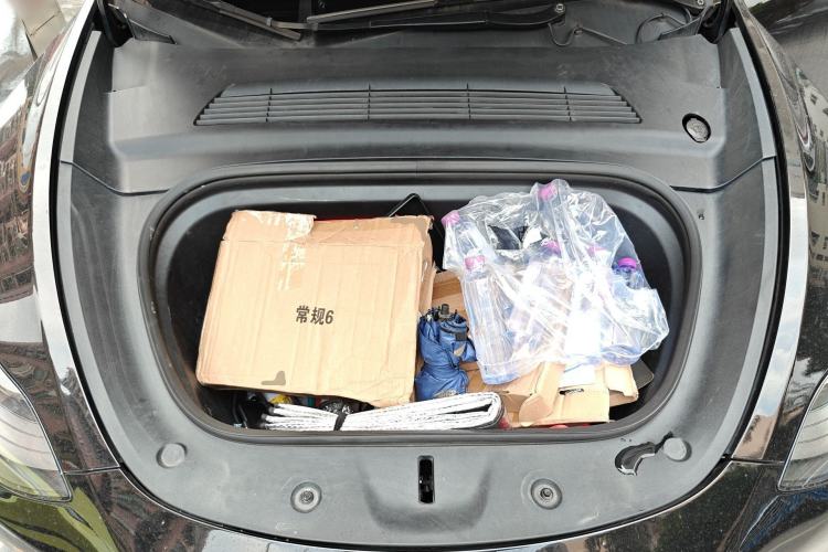 Used Tesla Model Y 2022 Rear-Wheel-Drive Version Engine Bay