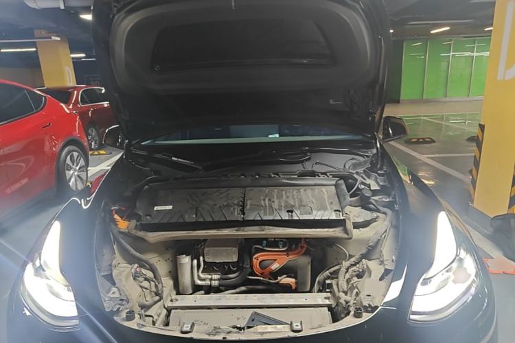 Used Tesla Model Y 2022 Revised Version Rear-Wheel Drive Engine Bay