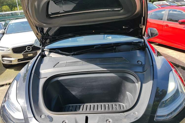 Used Tesla Model Y 2022 Revised Version Rear-Wheel Drive Engine Bay