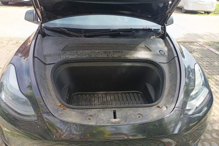 Used Tesla Model Y 2022 Long-Range All-Wheel-Drive Version Engine Bay