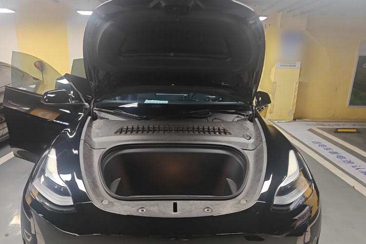 Used Tesla Model Y 2022 Revised Version Rear-Wheel Drive Engine Bay