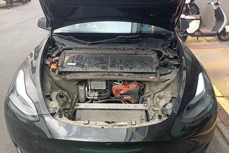 Used Tesla Model Y 2022 Revised Version Rear-Wheel Drive Engine Bay