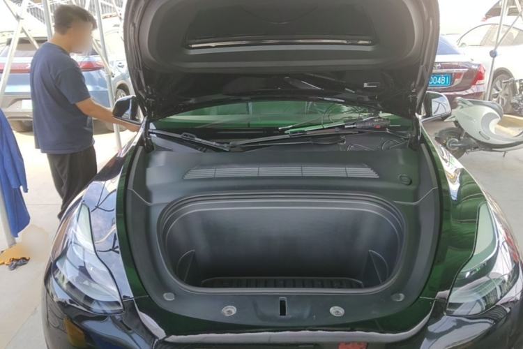 Used Tesla Model Y 2022 Revised Version Rear-Wheel Drive Engine Bay