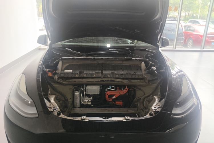 Used Tesla Model Y 2022 Revised Version Rear-Wheel Drive Engine Bay