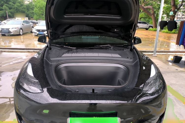 Used Tesla Model Y 2022 Revised Version Rear-Wheel Drive Engine Bay