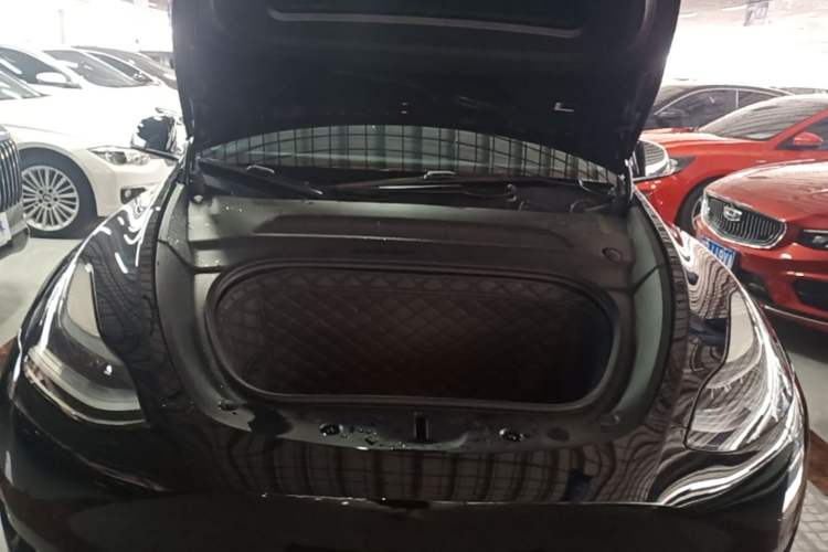 Used Tesla Model Y 2022 Revised Version Rear-Wheel Drive Engine Bay