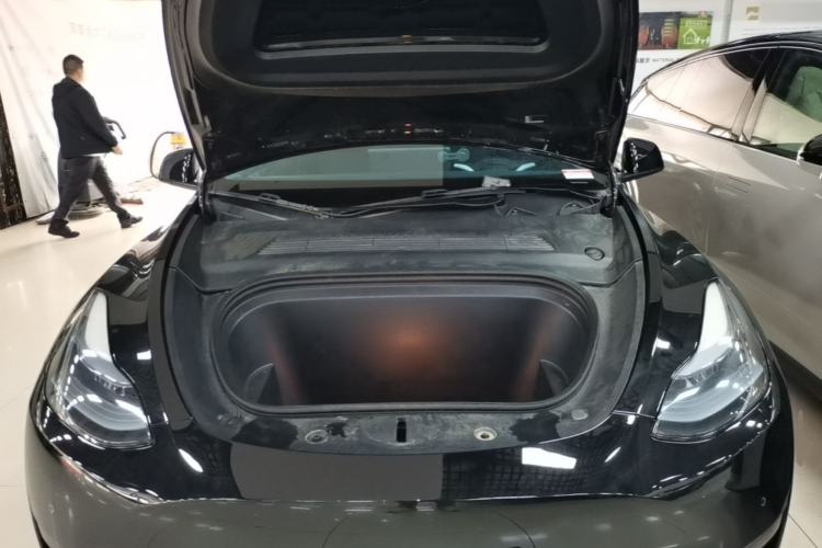 Used Tesla Model Y 2022 Revised Version Rear-Wheel Drive Engine Bay