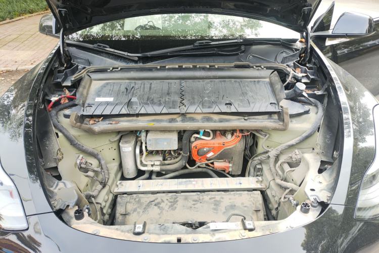 Used Tesla Model Y 2022 Revised Version Rear-Wheel Drive Engine Bay