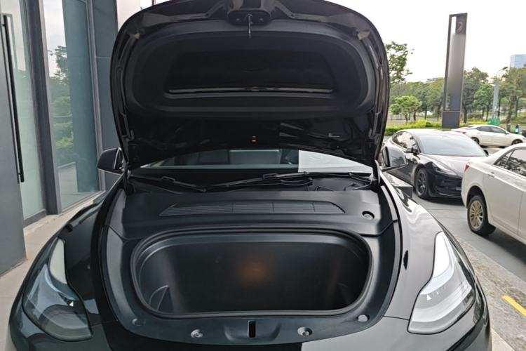 Used Tesla Model Y 2022 Revised Version Rear-Wheel Drive Engine Bay