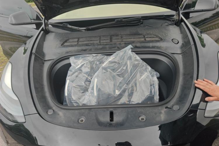 Used Tesla Model Y 2022 Revised Version Rear-Wheel Drive Engine Bay